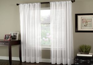 Curtains: Buying and Hanging Basics breezy lightweight curtain