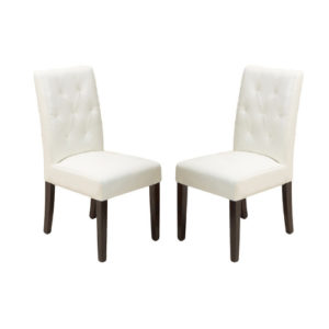 Ivory Colored Single Chair