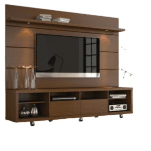 Enormous Brown TV Stand