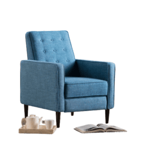 Muted Blue Single Chair