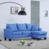 Blue Modern Sectional Sofa