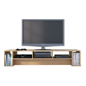 Tan Contemporary TV Stand