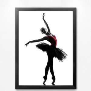 Ballet Dancer Framed Wall Art