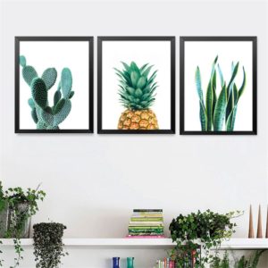 Plants Framed Wall Art Set
