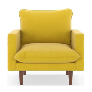 Yellow Oxford Armchair