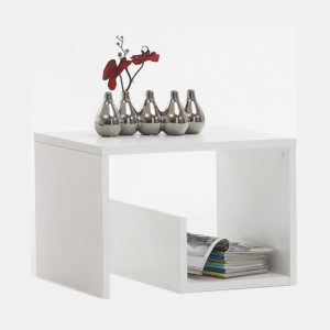 Zig Side Table - White