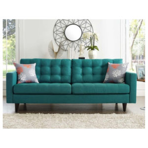 Green Mid-Century Sofa
