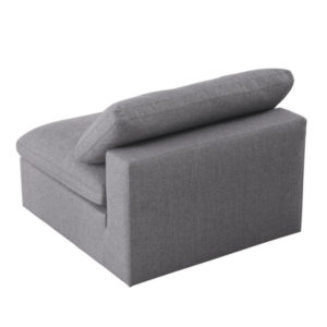 Grey Armless Chair