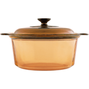 Visions Covered Glass Stockpot 3.5 Litres